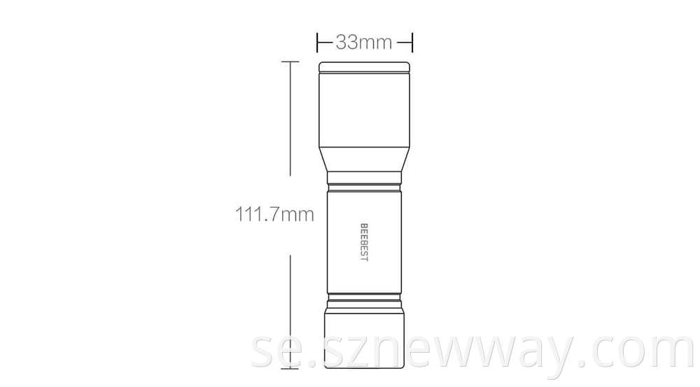 Beebest Flashlight F1